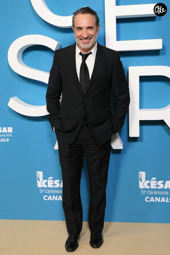 Jean Dujardin lors de la 51e cérémonie des César qui s'est tenue à l'Olympia le 26 février 2026 à Paris, en France. Photo de Jérôme Domine/ABACAPRESS.COM
