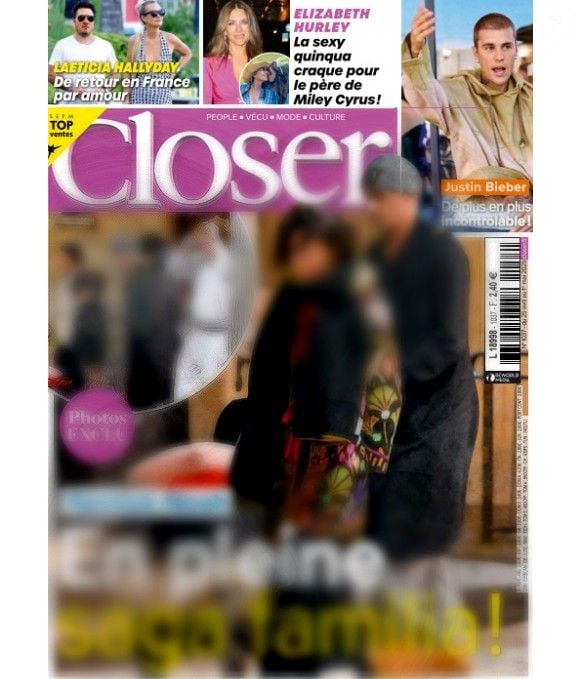 Couverture "Closer" vendredi 25 avril 2025