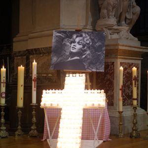 Messe commémorative pour l'actrice française Brigitte Bardot à l'église Saint-Roch à Paris, le 28 janvier 2026. Photo par Nasser Berzane/ABACAPRESS.COM