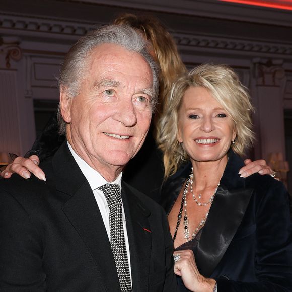 William Leymergie et sa compagne Sophie Davant - 46ème édition du Gala "Best Awards" à l'hôtel Georges V à Paris le 11 décembre 2023.  © Coadic Guirec / Bestimage