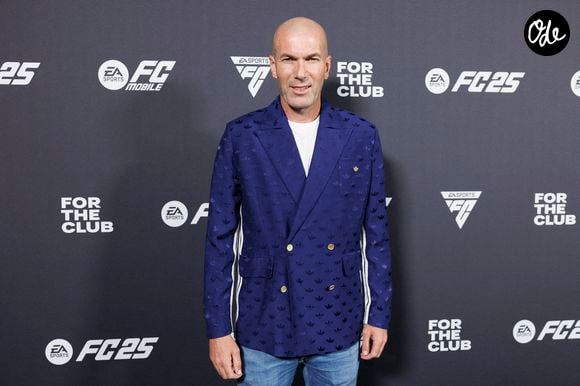 Zinédine Zidane a sélectionné cinq nouveaux joueurs.

Zinedine Zidane lors de la présentation du jeu vidéo EA Sports FC 25 à Madrid, le jeudi 26 septembre 2024. Photo : GTres/ABACAPRESS.COM