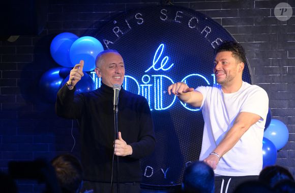 Son petit protégé Kev Adams était de la partie, 

Gad Elmaleh et Kev Adams lors de la soirée pour les 5 ans du Fridge Comedy Club à Paris le 22 novembre 2025.

© Rachid Bellak / Bestimage