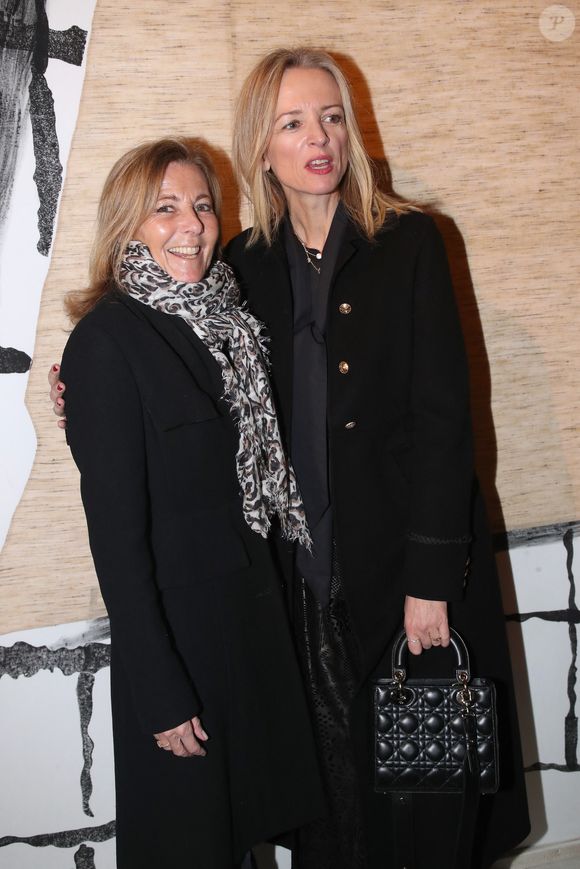 Claire Chazal et Delphine Arnault - Défilé de Mode Christian Dior, Collection Haute Couture Printemps/Été 2024 - Front Row, dans le cadre de la Fashion Week de Paris, France, le 22 Janvier 2024. 

© Bertrand Rindoff / Olivier Borde / Bestimage