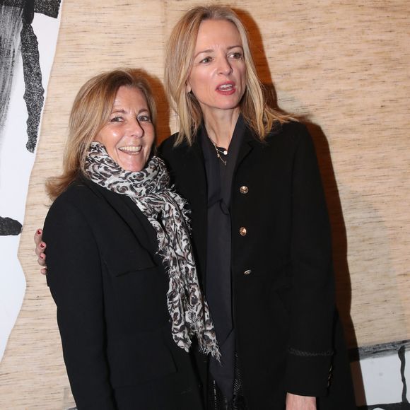 Claire Chazal et Delphine Arnault - Défilé de Mode Christian Dior, Collection Haute Couture Printemps/Été 2024 - Front Row, dans le cadre de la Fashion Week de Paris, France, le 22 Janvier 2024. 

© Bertrand Rindoff / Olivier Borde / Bestimage