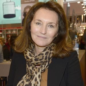 Cécilia Attias - 34ème édition du salon du livre à la Porte de Versailles à Paris le 23 mars 2014. COADIC GUIREC / BESTIMAGE