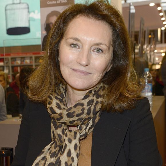 Cécilia Attias - 34ème édition du salon du livre à la Porte de Versailles à Paris le 23 mars 2014. COADIC GUIREC / BESTIMAGE