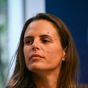 La nageuse française Laure Manaudou assiste à une conférence de presse à 300 jours des Championnats d'Europe de natation 2026 en Ile-de-France, à Saint Ouen, près de Paris, le 2 octobre 2025. Photo by Firas Abdullah/ABACAPRESS.COM
