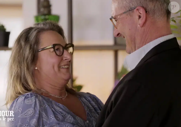 Gilles et Isabelle dans "L'amour est dans le pré".
