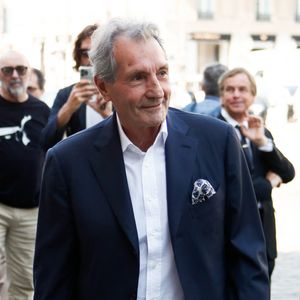 Jean-Jacques Bourdin - Arrivées aux obsèques de Philippe Labro en l'église de Saint-Germain-des-Prés à Paris le 13 juin 2025. © Dominique Jacovides - Christophe Clovis / Bestimage