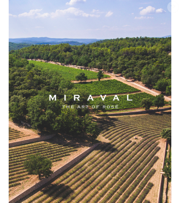 Photo du domaine de Miraval publiée sur Instagram le 24 octobre 2025.