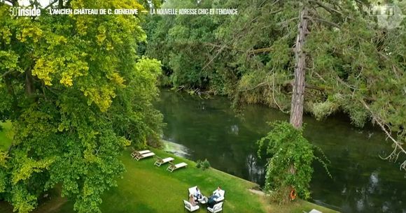Images de l'ancien château de Catherine Deneuve.