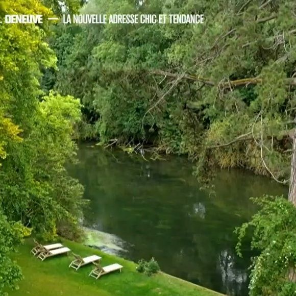 Images de l'ancien château de Catherine Deneuve.