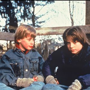 ARCHIVES - MACAULAY CULKIN ET ELIJAH WOOD SUR LE TOURNAGE DU FILM "LE BON FILS" EN 1993. ALPHA AGENCY / BESTIMAGE