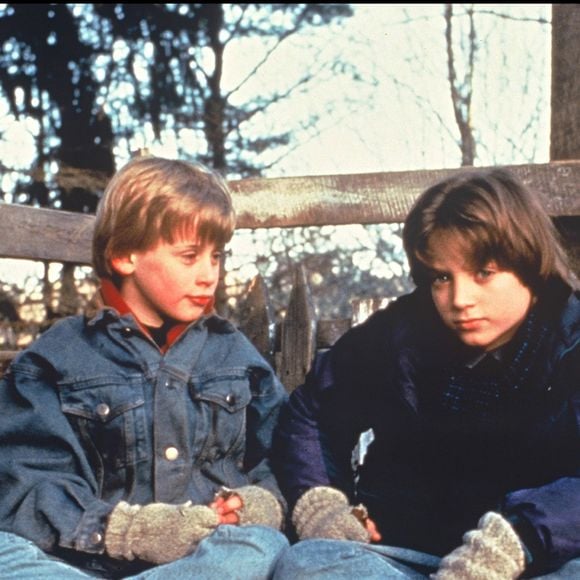 ARCHIVES - MACAULAY CULKIN ET ELIJAH WOOD SUR LE TOURNAGE DU FILM "LE BON FILS" EN 1993. ALPHA AGENCY / BESTIMAGE