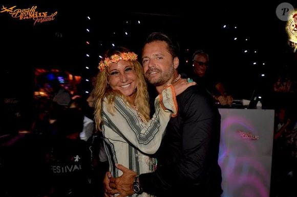 Exclusif - Pour Johnny et Laeticia Hallyday les vacances du mois d'août à St Barth, la minuscule "île des milliardaires" des Caraïbes, sont synonymes de famille, de retour aux sources, d'énergies positives et de fêtes. © Ti st Barth via Bestimage