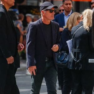 Laurent Baffie - Arrivées aux obsèques de Thierry Ardisson en l’église Saint-Roch de Paris, France, le 17 juillet 2025. © Clovis-Jacovides/Bestimage