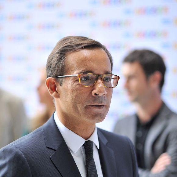 Jean-Luc Delarue à la conférence de presse de rentrée de France TV © Guillaume Gaffiot /Bestimage