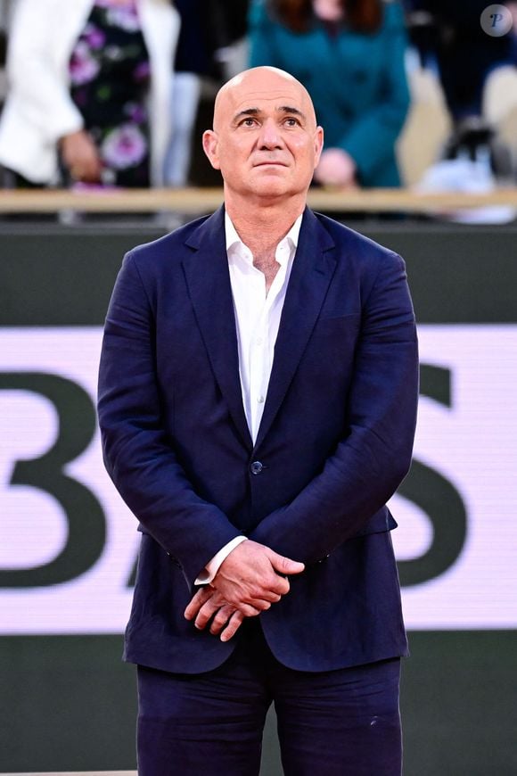 Andre Agassi ( coach ) lors des Internationaux de France de Tennis de Roland Garros 2025 le 08 Juin 2025 à Paris, France.© Dante Badano/PsnewZ/Bestimage