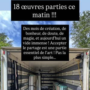 L'ancien animateur a annoncé avoir vendu 18 de ses œuvres en une seule fois.
Les tableaux d'Alexandre Delpérier se vendent comme des petits pains.
