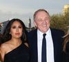 Lors d'un dîner de gala a la Fondation Giorgio Cini, le clan a misé sur l'élégance avec un total look noir coordonné, captivant tous les regards.

Valentina Paloma Pinault, Salma Hayek, François-Henri Pinault et Mathilde Pinault au dîner de gala à la Fondation Giorgio Cini de la famille Pinault à Venise.

© Matteo Chinellato/IPA via ZUMA Press