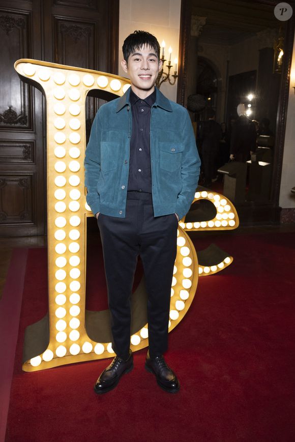 Huai-Yun Zhan - Photocall pour les 130 ans de Berluti lors de la fashion week à Paris le 22 janvier 2025. © Olivier Borde /Bestimage