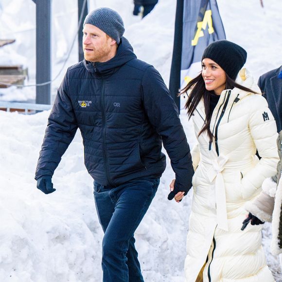 Meghan Markle et le prince Harry à Vancouver au Canada à l'occasion des Invictus Games d'hiver de 2025.
Crédit : Backgrid USA/ Bestimage