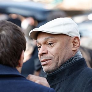 Denis Maréchal - Arrivées aux obsèques de Bruno Salomone en l'église Sainte-Anne de Polangis de Joinville-le-Pont (Val-de-Marne) le 23 mars 2026. © Cyril Moreau - Dominique Jacovides / Bestimage