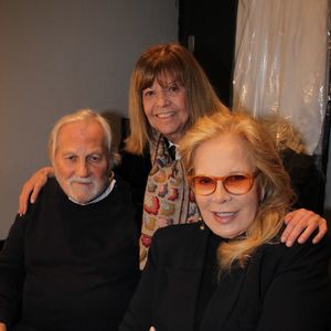Exclusif - Jean-Jacques Debout et sa femme Chantal Goya, Sylvie Vartan - Backstage du concert de Jean-Jacques Debout au Café de la Danse à Paris le 30 novembre 2025. © Philippe Baldini/Bestimage