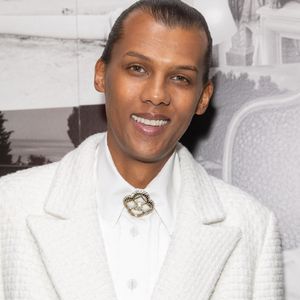 Le chanteur Stromae (Paul van Haver) - Photocall au défilé Chanel Collection Femme Prêt-à-porter Printemps/Eté 2023 lors de la Fashion Week de Paris (PFW), France, le 4 octobre 2022. © Olivier Borde/Bestimage