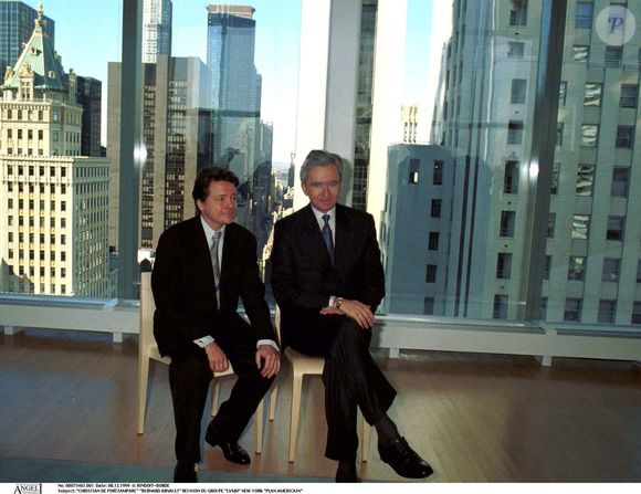 Christian de Portzamparc et Bernard Arnault réunion de groupe LVMH