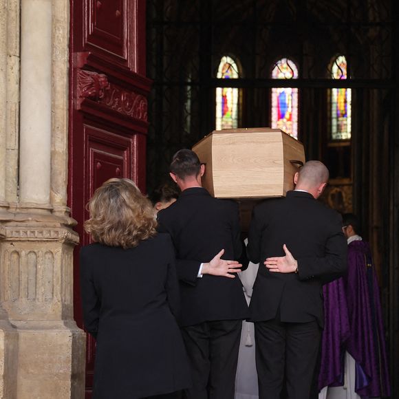 - Arrivées aux obsèques de Philippe Labro en l'église de Saint-Germain-des-Prés à Paris le 13 juin 2025. © Dominique Jacovides - Christophe Clovis / Bestimage