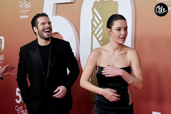 François Civil et Adèle Exarchopoulos au photocall de la 50ème édition de la cérémonie des César à l'Olympia à Paris, France, le 28 février 2025

© Dominique Jacovides - Olivier Borde / Bestimage