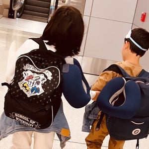 Un "événement historique" qu'elle a vécu avec ses enfants Abbie et Peter