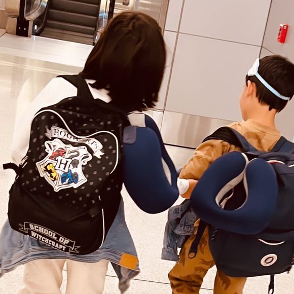 Un "événement historique" qu'elle a vécu avec ses enfants Abbie et Peter