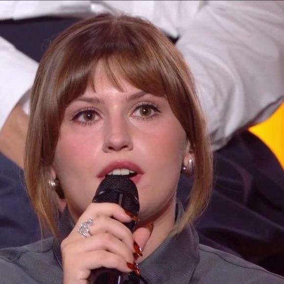 Marine à la "Star Academy", 18 octobre 2025.

Photo : TF1