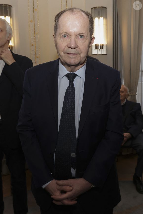 Exclusif - Philippe Bilger - 11ème remise du Prix Littéraire des Hussards 2024 à l'orangerie de l'Hôtel Lutetia à Paris le 23 avril 2024. Jack Tribeca/Bestimage