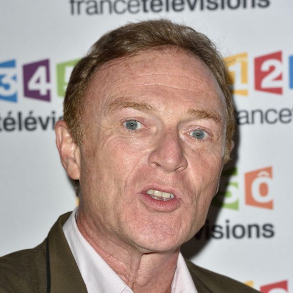 Christophe Hondelatte lors de la conférence de presse France Télévisions 2017/2018 à Paris, France, le 05 juillet 2017. Photo par Alban Wyters/ABACAPRESS.COM