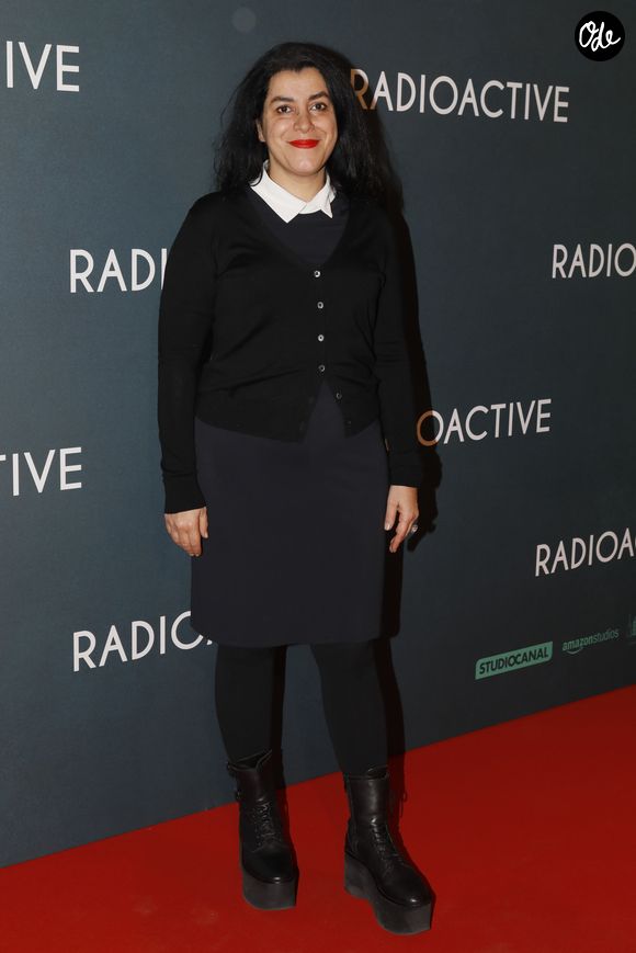 Marjane Satrapi - Avant-première du film "Radioactive" au cinéma UGC Danton à Paris, le 24 février 2020. © Christophe Clovis / Bestimage