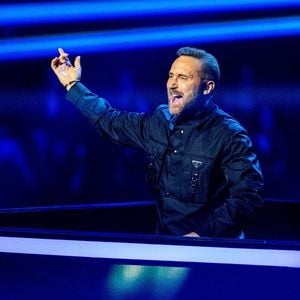 David Guetta lors de la cérémonie des "MTV Europe Music Awards 2022" à Dusseldorf, le 13 novembre 2022.