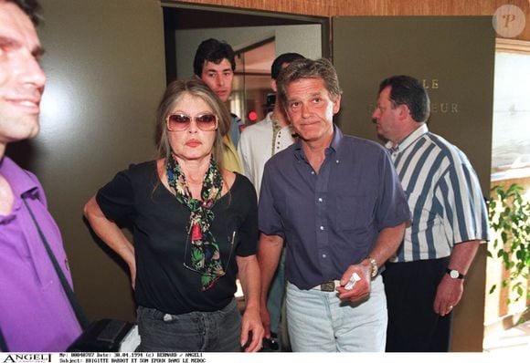 Archives - Brigitte Bardot et Bernard d'Ormale.
Crédit : PATRICK BERNARD / BESTIMAGE