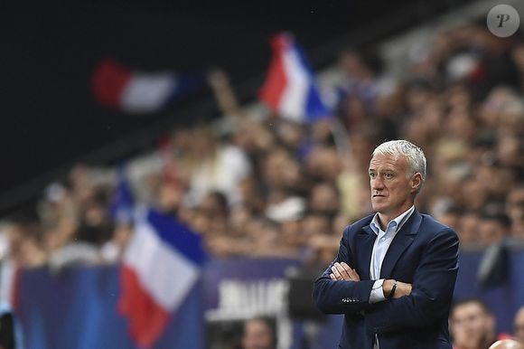 Didier Deschamps (France) lors du match amical international entre la France et l'Italie au stade Allianz Riviera le 1er juin 2018 à Nice, France. Photo Fabio Ferrari/La Presse/ABACAPRESS.COM