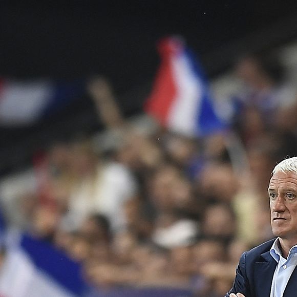 Didier Deschamps (France) lors du match amical international entre la France et l'Italie au stade Allianz Riviera le 1er juin 2018 à Nice, France. Photo Fabio Ferrari/La Presse/ABACAPRESS.COM