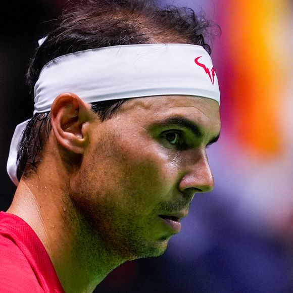 Rafael Nadal lors de la Coupe Davis 2024, le 19 novembre 2024, à Malaga, en Espagne. © Oscar J. Barroso/AFP7 via ZUMA Press Wire/Bestimage