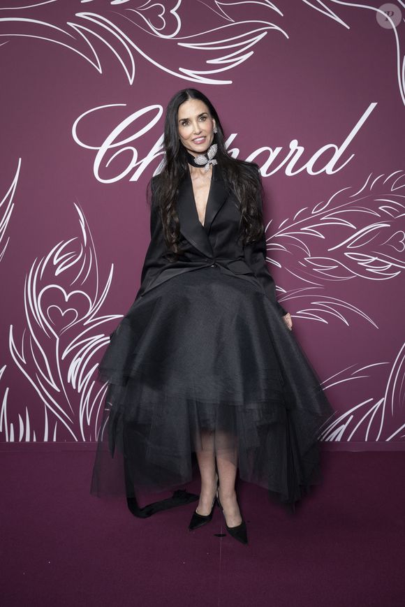 Demi Moore - Photocall de la soirée " Chopard Miracle Gala Evening " lors du 79ème Festival International du Film de Cannes. Le 18 mai 2026
© Olivier Borde / Bestimage