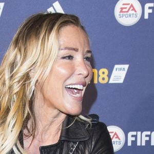Ophélie Winter - Lancement du jeu vidéo de football FIFA 18 (FIFA 2018) à l'établissement public de coopération culturelle parisien "CentQuatre" à Paris, France, le 25 septembre 2017. © Pierre Perusseau/Bestimage