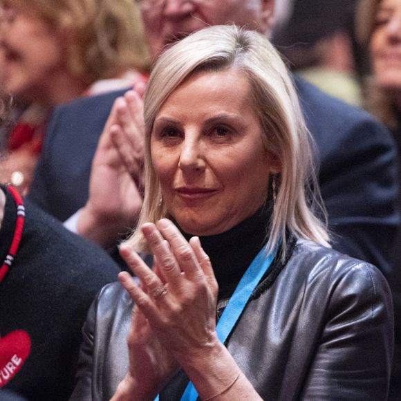 Exclusif - Laurence Ferrari - Concert de Renaud Capuçon à l’Olympia à Paris, France, le 10 mars 2024. © Moreau-Tribeca/Bestimage