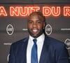 Teddy Riner prépare son retour à la compétition avec les Jeux olympiques de Los Angeles 2028 en ligne de mire.

Teddy Riner - La nuit du rugby à l'Olympia de Paris. © Florian Lavielle/Bestimage