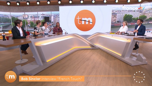 Bob Sinclar invité de "Télématin" sur France 2
