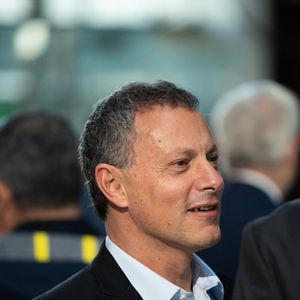 Marc-Olivier Fogiel, directeur général de BFMTV lors de la cérémonie d'hommage au regretté journaliste français J.-P.Elkabbach au siège de France Televisions à Paris, France, le 9 octobre 2023. © Jeanne Accorsini/Pool/Bestimage