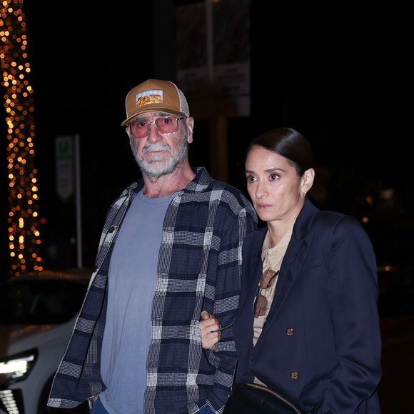 Sur la photo : Eric Cantona, Rachida Brakni |Eric Cantona et sa femme Rachida Brakni sur la croisette lors du 79ème Festival International du Film de Cannes
